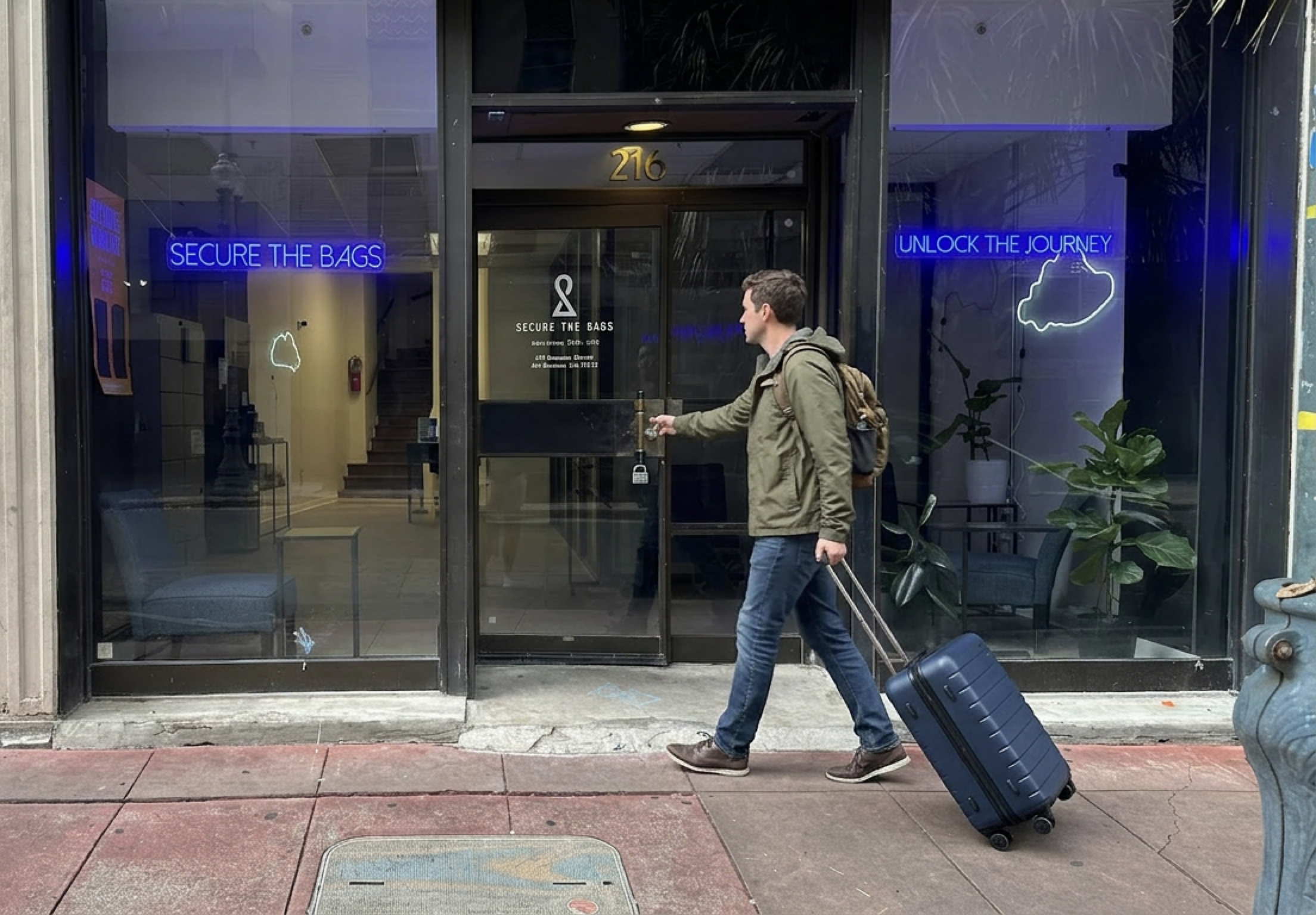 Secure the Bags — flagship storefront, New Orleans
